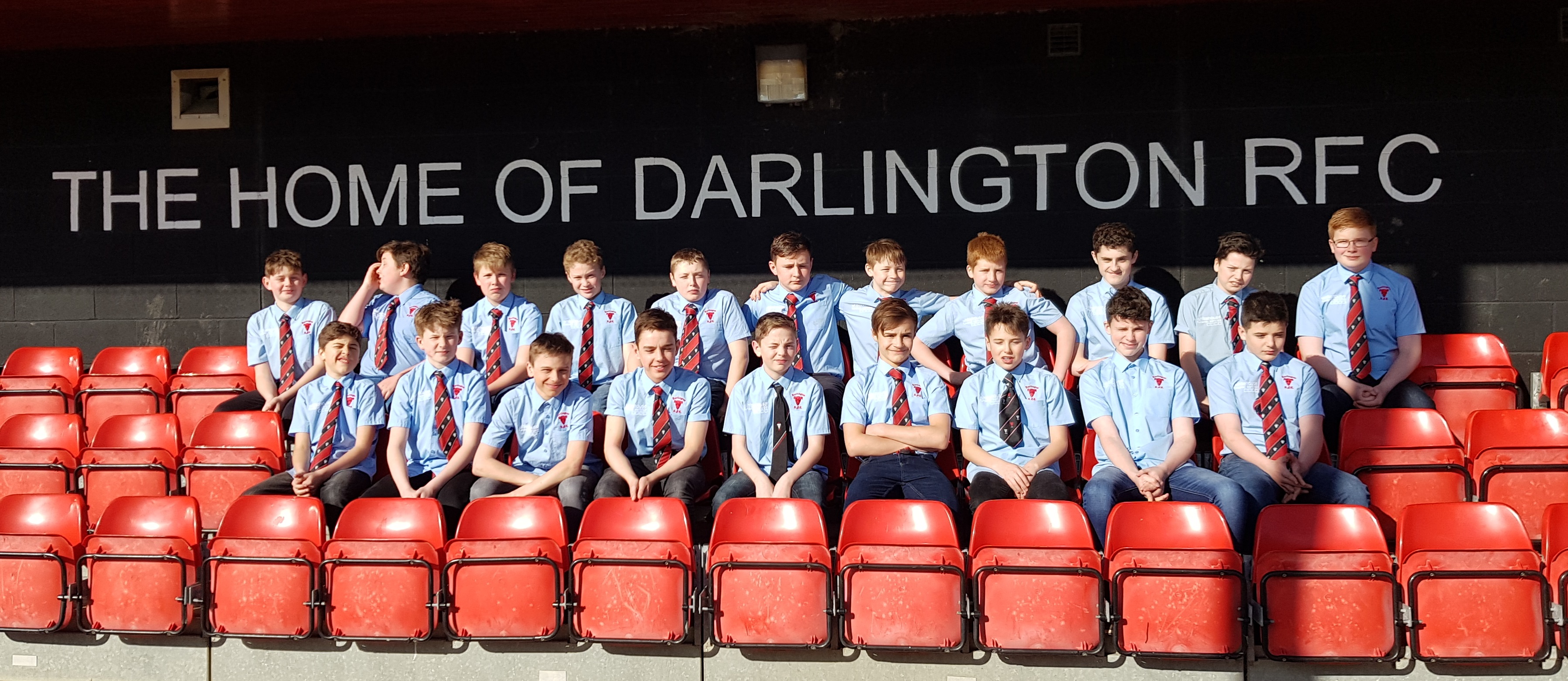 New sponsorship for Darlington RUFC under 13s