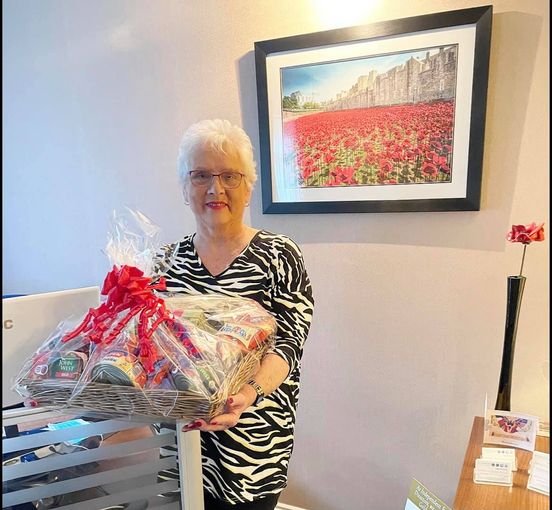 Hamper for Aycliffe Care Home